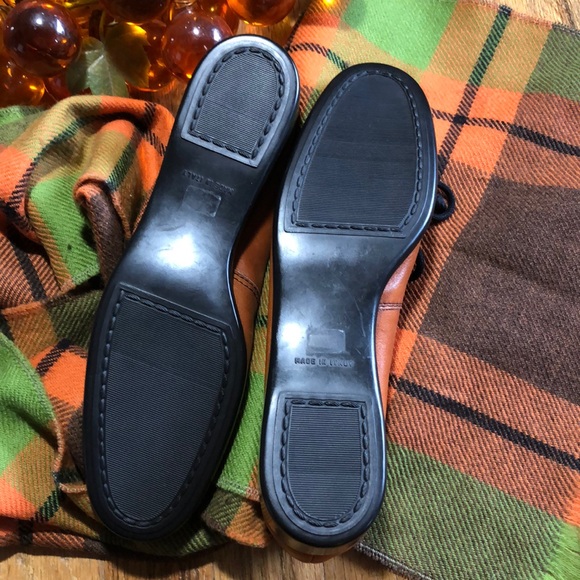Vintage Saks Fifth Avenue Leather Loafers 8N - Picture 6 of 8